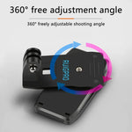 RUIGPRO 360 度旋轉背包 Rec-Mounts 夾式夾具支架，附螺絲，適用 GoPro、Insta360、DJI 及其他運動相機，360 度旋轉夾