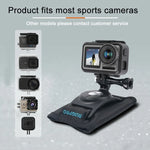 RUIGPRO 魔鬼氈背包 Rec-Mounts 夾式夾具支架，附螺絲，適用 GoPro、Insta360、DJI 及其他運動相機，魔鬼氈夾