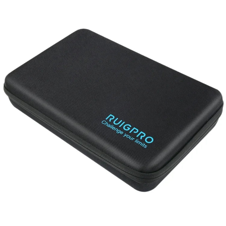 RUIGPRO 防震防水便攜收納盒，適用 DJI Osmo Action，尺寸：33.5cm x 22.7cm x 6.3cm，大號