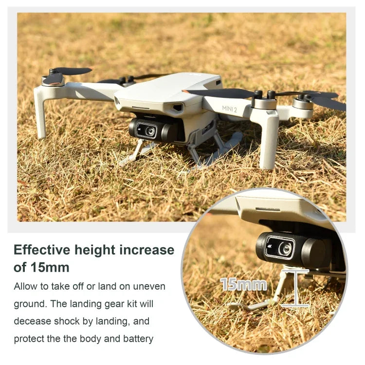 STARTRC 1106837 防震快拆防撞著陸架高度延長支架，適用於 DJI Mini 2 / Mavic Mini，適用於 DJI Mavic Mini