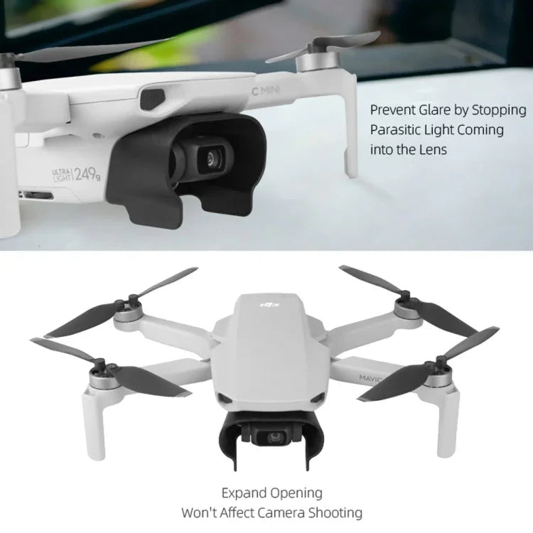 Sunnylife MM-Q9264 DJI Mavic mini / Mini 4K / DJI Mini 2 SE 相機鏡頭遮陽防眩光罩，適用 DJI Mavic mini