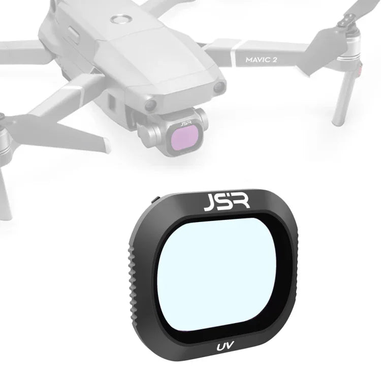 JSR 無人機 UV 鏡頭濾鏡，適用 DJI MAVIC 2 Pro，UV 濾鏡
