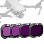 JSR 無人機 4 合 1 ND8PL+ND16PL+ND32PL+ND64PL 鏡頭濾鏡 適用於 DJI MAVIC 2 Pro, ND8PL+ND16PL+ND32PL+ND64PL