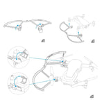 PGYTECH P-UN-034 光繪 LED 螺旋槳保護罩 適用於 DJI Mavic Air, 適用於 DJI Mavic Air
