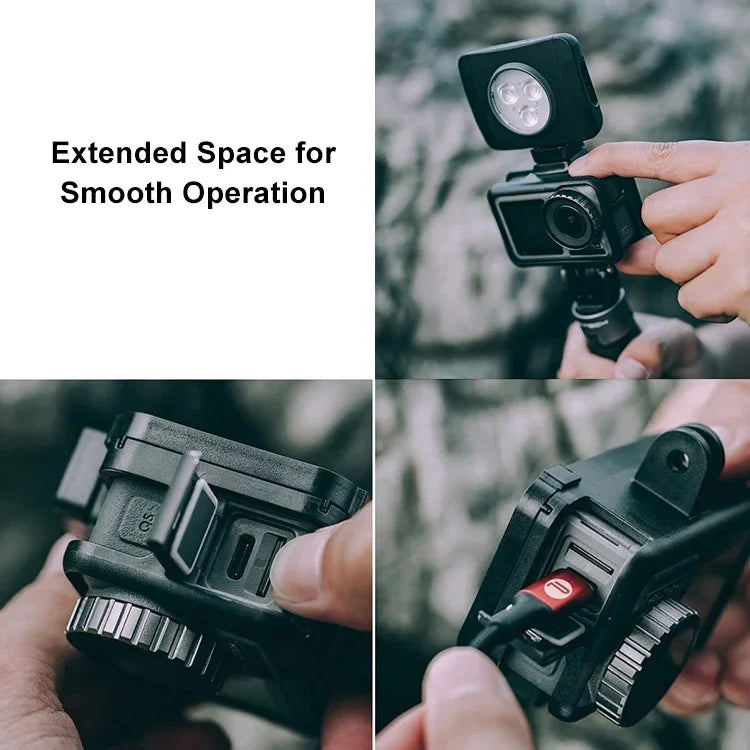 PGYTECH P-11B-010 運動相機兔籠配件 Vlog 適用於 DJI Osmo Action