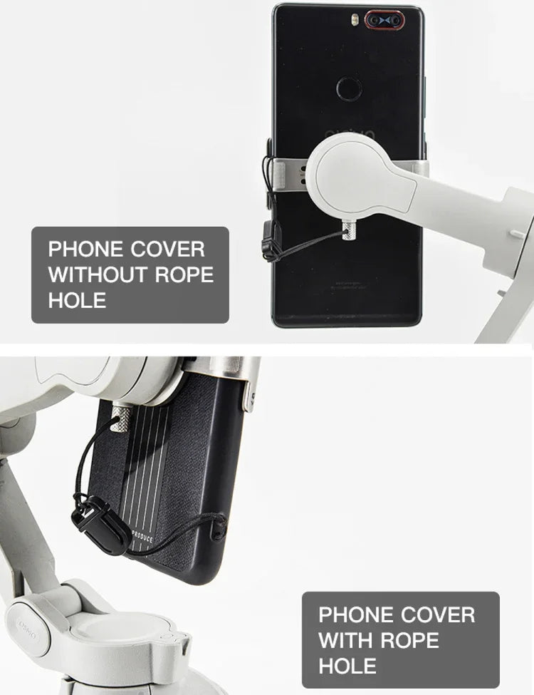 STARTRC 手機夾防丟繩帶防掉落，適用於 DJI OM4 / Osmo Mobile 3