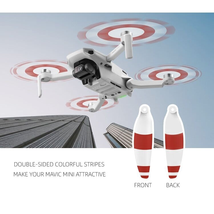 8 件組 Sunnylife 4726F 低噪音快拆翼型螺旋槳，適用於 DJI Mini 2，適用於 DJI Mini 2 銀色，適用於 DJI Mini 2 金色