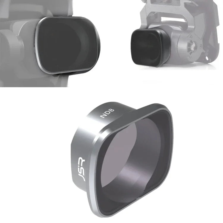 JSR KS ND8 濾鏡 適用於 DJI FPV，鋁合金框架，ND8