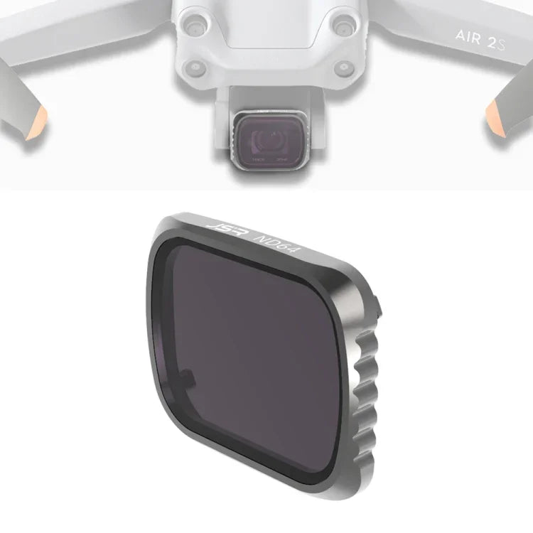 JSR KS ND64 鏡頭濾鏡 適用於 DJI Air 2S，鋁框，ND64