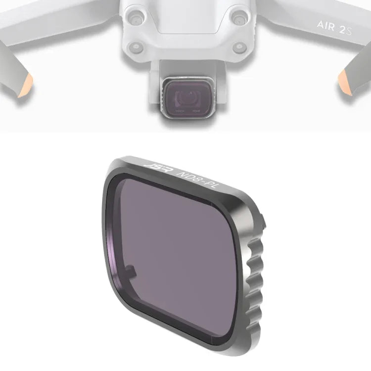 JSR KS ND8PL 鏡頭濾鏡 適用於 DJI Air 2S，鋁框，ND8PL