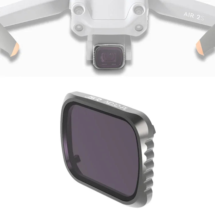 JSR KS ND32PL 鏡頭濾鏡 適用於 DJI Air 2S，鋁框，ND32PL