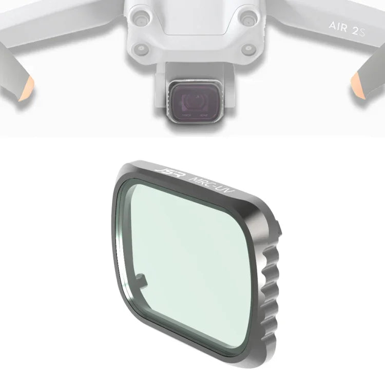 JSR KS MCUV 鏡頭濾鏡 適用於 DJI Air 2S，鋁框，MCUV