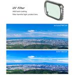 JSR KS 8 合 1 UV + CPL + ND8 + ND16 + ND32 + ND64 + STAR + NIGHT 鏡頭濾鏡 適用於 DJI Air 2S，鋁框，UV + CPL + ND8 + ND16 + ND32 + ND64 + STAR + NIGHT