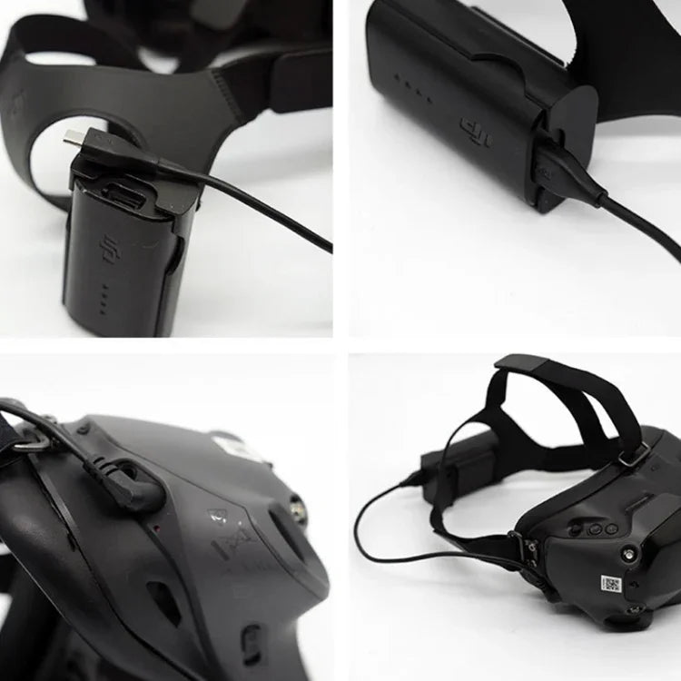 FPV-TDDCH-CQT 電池充電夾支架 適用於 DJI FPV 護目鏡 V2，電池支架
