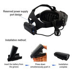 FPV-TDDCH-CQT 電池充電夾支架 適用於 DJI FPV 護目鏡 V2，電池支架