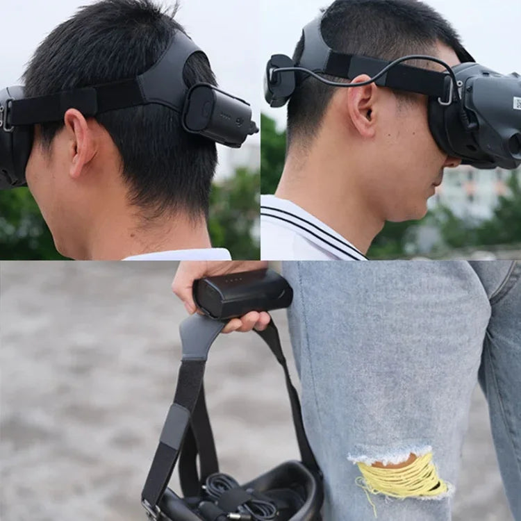 FPV-TDDCH-CQT 電池充電夾支架 適用於 DJI FPV 護目鏡 V2，電池支架