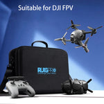 RUIGPRO 適用 DJI FPV 便攜單肩收納盒 旅行攜帶包，適用 DJI FPV