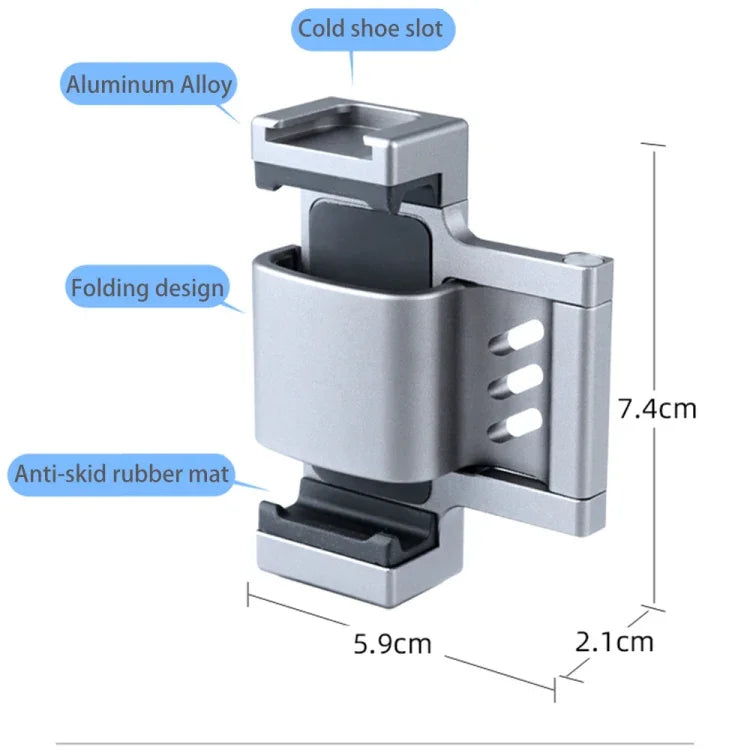 RUIGPRO 智慧型手機固定夾 1/4 吋支架 適用 DJI OSMO Pocket / Pocket 2