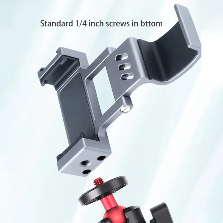 RUIGPRO 智慧型手機固定夾 1/4 吋支架 適用 DJI OSMO Pocket / Pocket 2