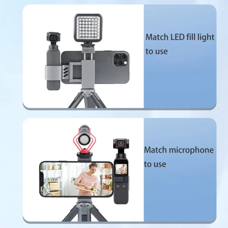 RUIGPRO 智慧型手機固定夾 1/4 吋支架 適用 DJI OSMO Pocket / Pocket 2