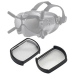 RCSTQ 2 件裝 550 度近視眼鏡鏡片 視力矯正 非球面鏡片 適用於 DJI FPV 護目鏡 V2，550 度