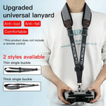 RCSTQ 厚款防丟防摔頸帶固定繩 適用於 DJI FPV 遙控器，厚款
