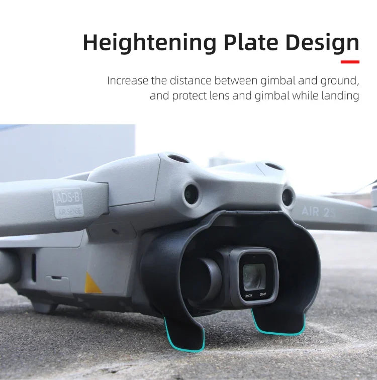 Sunnylife A2S-Q9350 相機鏡頭遮陽罩 防眩光罩 適用於 DJI Air 2S / Mavic Air 2，適用於 DJI Air 2S