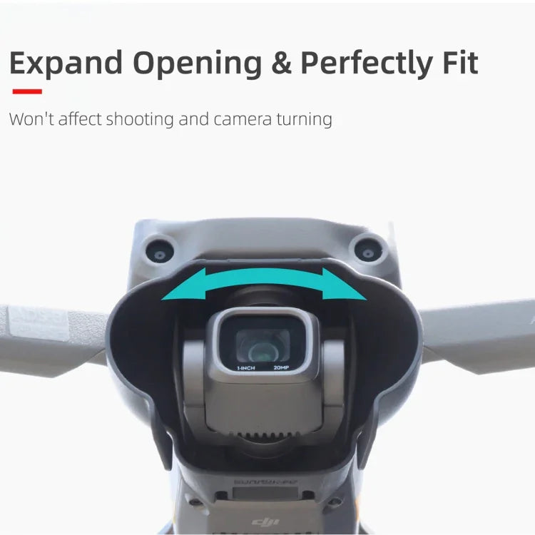 Sunnylife A2S-Q9350 相機鏡頭遮陽罩 防眩光罩 適用於 DJI Air 2S / Mavic Air 2，適用於 DJI Air 2S