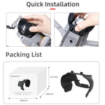 Sunnylife A2S-Q9350 相機鏡頭遮陽罩 防眩光罩 適用於 DJI Air 2S / Mavic Air 2，適用於 DJI Air 2S
