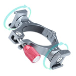 穩定器延長支架環轉接座 雙冷靴底座 適用 DJI OM4 / Osmo Mobile 3，DJI OM4 支架