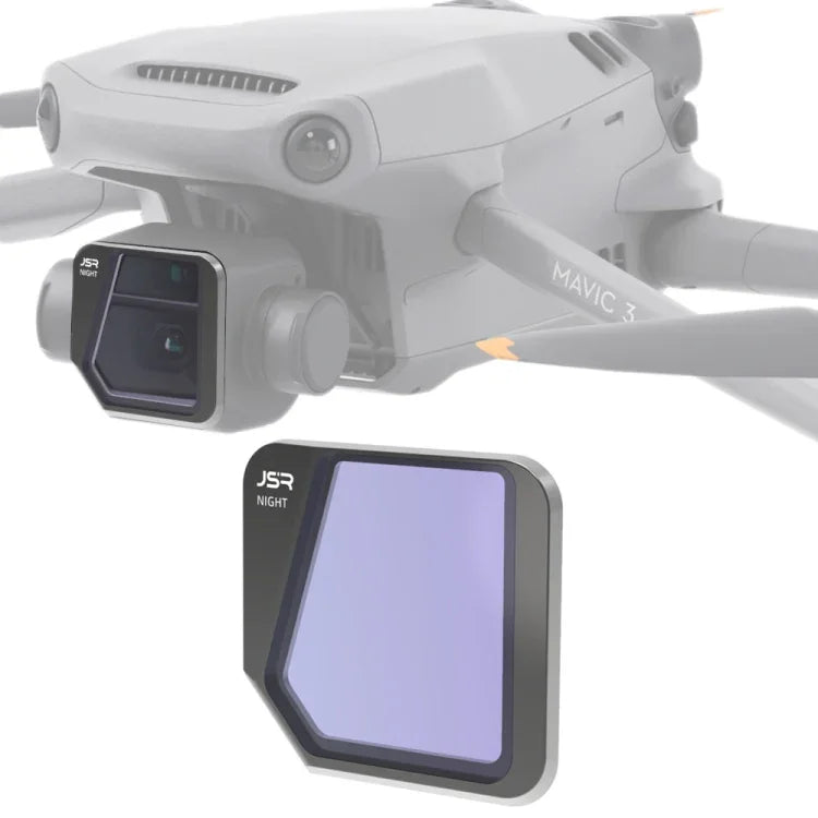 JSR 無人機 夜間減光污染鏡頭濾鏡 適用 DJI Mavic 3，夜間