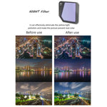 JSR 無人機 夜間減光污染鏡頭濾鏡 適用 DJI Mavic 3，夜間