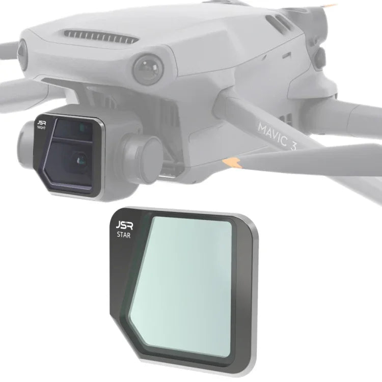 JSR 無人機 星光效果鏡頭濾鏡 適用 DJI Mavic 3，星光效果