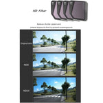 JSR 無人機 3 合 1 CPL+ND8+ND16 鏡頭濾鏡 適用 DJI Mavic 3，CPL+ND8+ND16