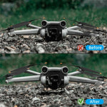 STARTRC 折疊防摔防髒加高起落架訓練架，適用於 DJI Mini 3 Pro，適用於 DJI Mini 3 Pro