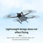 STARTRC 折疊防摔防髒加高起落架訓練架，適用於 DJI Mini 3 Pro，適用於 DJI Mini 3 Pro
