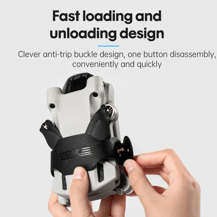 STARTRC 無人機 PU 螺旋槳固定保護架，適用於 DJI Mini 3 Pro，適用於 DJI Mini 3 Pro