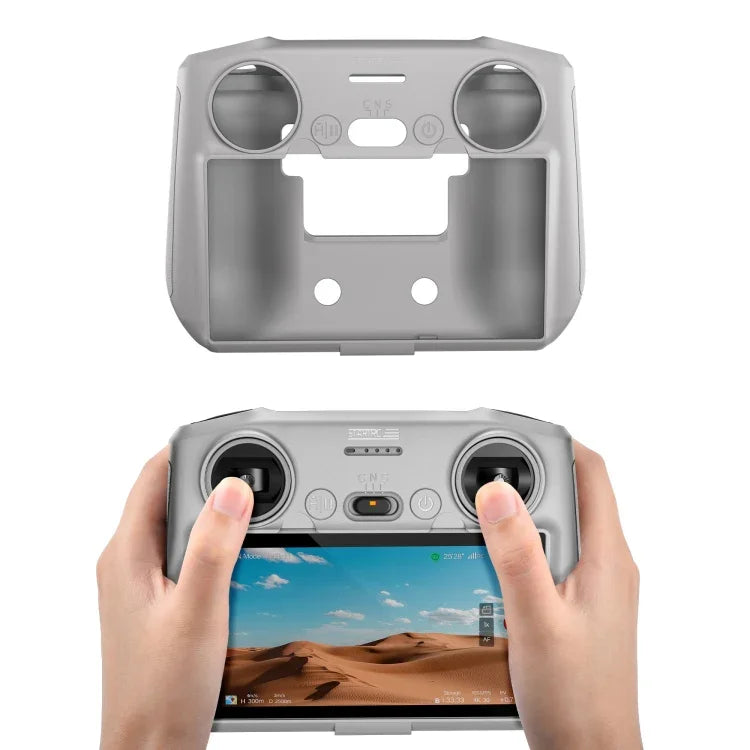 STARTRC 矽膠防震防刮保護套，適用於 DJI Mini 3 Pro 遙控器，適用於 DJI Mini 3 Pro 遙控器（灰色），適用於 DJI Mini 3 Pro 遙控器（黑色）
