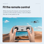 STARTRC 矽膠防震防刮保護套，適用於 DJI Mini 3 Pro 遙控器，適用於 DJI Mini 3 Pro 遙控器（灰色），適用於 DJI Mini 3 Pro 遙控器（黑色）
