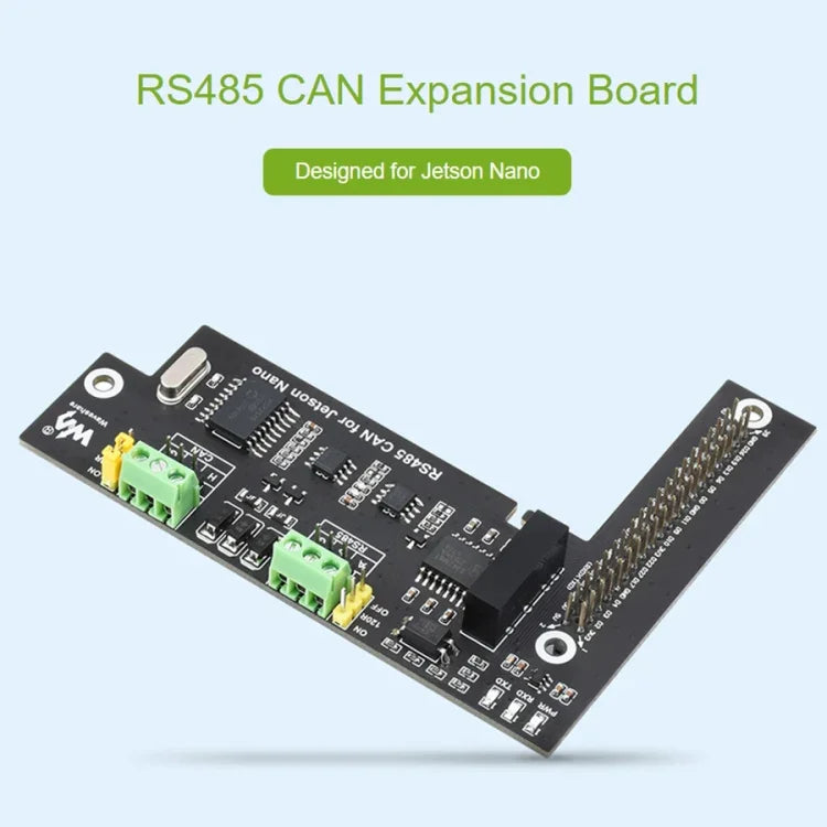 Waveshare RS485 CAN 擴展板，適用於 Jetson Nano，數位隔離，內建保護電路