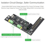 Waveshare RS485 CAN 擴展板，適用於 Jetson Nano，數位隔離，內建保護電路