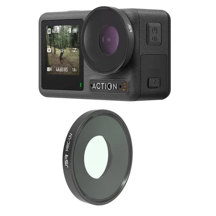 JSR MCUV 鏡頭濾鏡 適用 DJI Osmo Action 3, MCUV