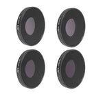 JSR 4合1 ND8PL / ND16PL / ND32PL / ND64 PL 鏡頭濾鏡，適用於 DJI Osmo Action 3，4合1 NDPL
