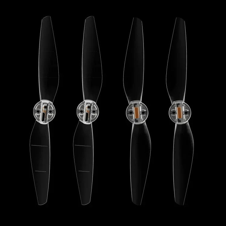 DJI Mini 4 Pro / Mavic Mini 3 Pro STARTRC 2對彩色 LED 閃光燈低噪音螺旋槳，適用 DJI Mavic Mini 3 Pro