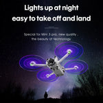 DJI Mini 4 Pro / Mavic Mini 3 Pro STARTRC 2對彩色 LED 閃光燈低噪音螺旋槳，適用 DJI Mavic Mini 3 Pro
