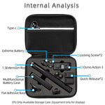 適用於 DJI Osmo Action 3 攜帶收納包，尺寸：24 x 19 x 9cm，適用於 DJI Osmo Action 3  24 x 19 x 9cm，24 x 19 x 9cm