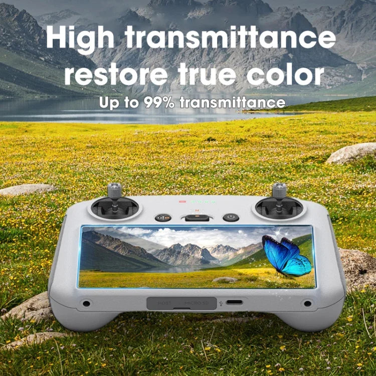 適用 DJI Mini 3 Pro 遙控器 防爆鋼化玻璃螢幕保護貼，適用 DJI Mini 3 Pro 遙控器