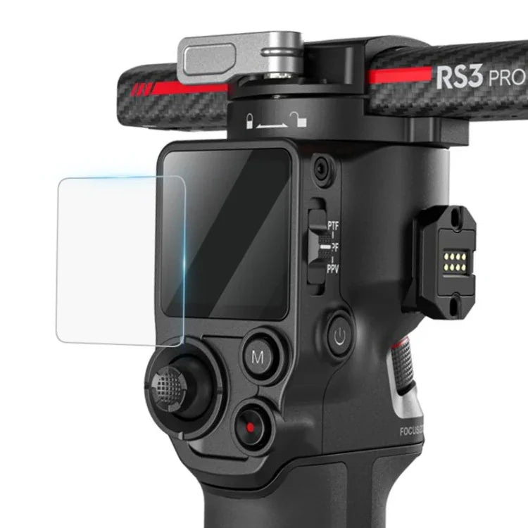 適用 DJI RS3 / RS3 Pro 防爆鋼化玻璃螢幕保護貼，適用 DJI RS3 / RS3 Pro