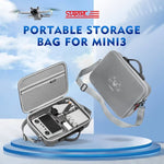 適用於 DJI Mini 3 / RC 帶螢幕 STARTRC 肩背收納包手提包，適用於 DJI Mini 3 / RC 帶螢幕