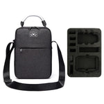 適用於 DJI Mini 2 SE 防震單肩收納攜帶包，尺寸：30 x 22 x 8.5 公分，黑色